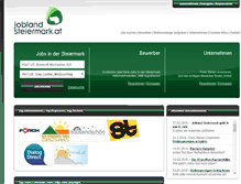 Tablet Screenshot of jobland-steiermark.at